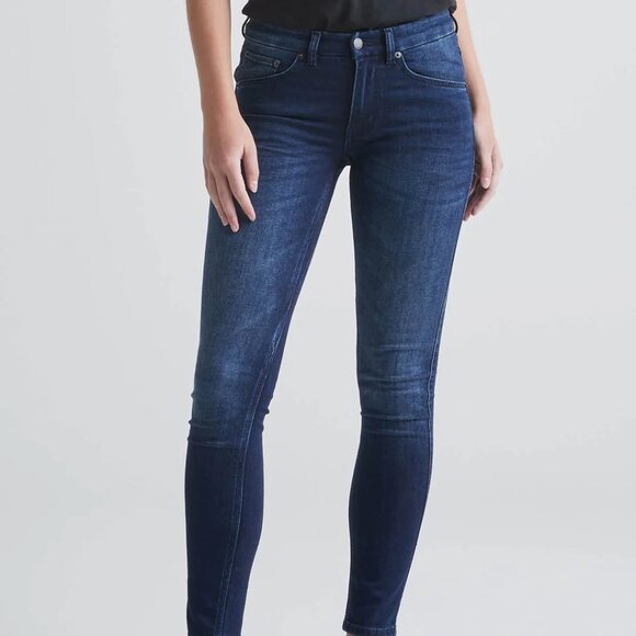 Performance Denim Mid Rise Skinny - Picture 1 of 6